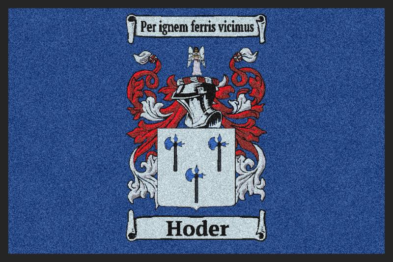 HODER RP: 2 X 3 - Rubber Backed Carpeted HD - The Personalized Doormats ...