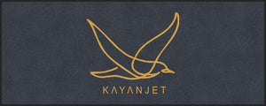 KAYANJET 4 X 10 Rubber Backed Carpeted HD - The Personalized Doormats Company