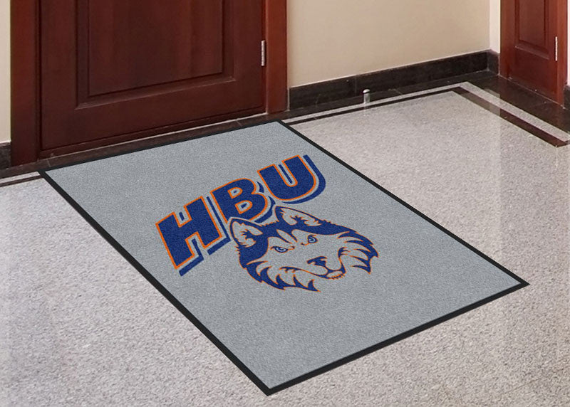 HBUO Lobby Rug 3 X 4 Rubber Backed Carpeted HD - The Personalized Doormats Company