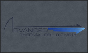 Advanced Thermal Solutions 6 X 10 Rubber Backed Carpeted HD - The Personalized Doormats Company