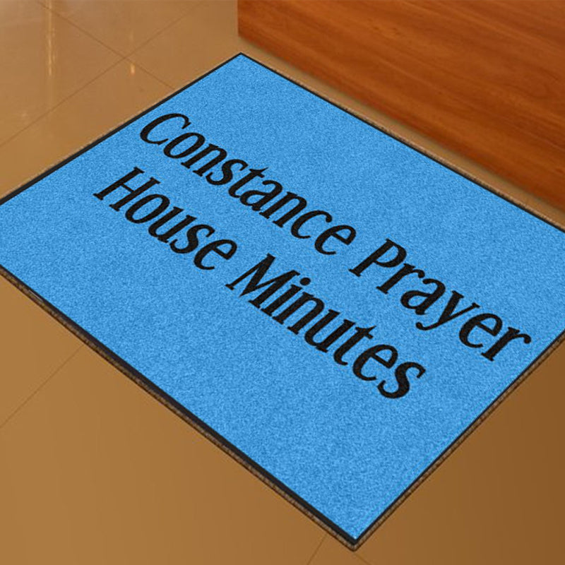 constance french 2 x 3 Custom Plush 30 HD - The Personalized Doormats Company