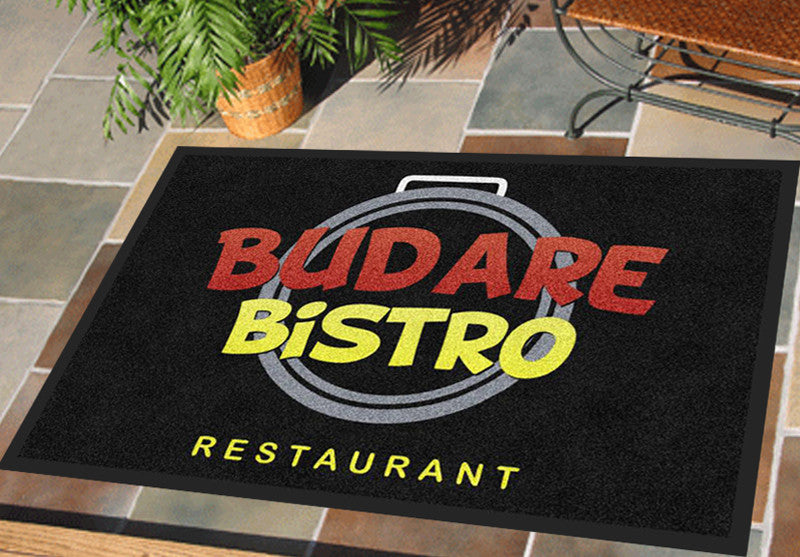 Budare Bistro 2 X 3 Rubber Backed Carpeted HD - The Personalized Doormats Company
