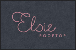 Elsie Rooftop 4 x 6 Rubber Backed Carpeted HD - The Personalized Doormats Company