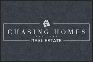 Chasing Homes Real Estate 4 X 6 Rubber Backed Carpeted HD - The Personalized Doormats Company