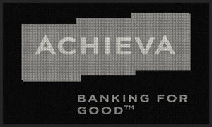 Achieva Credit Union 3 X 5 Waterhog Impressions - The Personalized Doormats Company