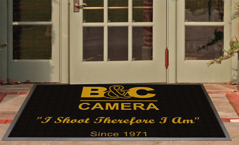 B&C Camera 3 X 5 Luxury Berber Inlay - The Personalized Doormats Company