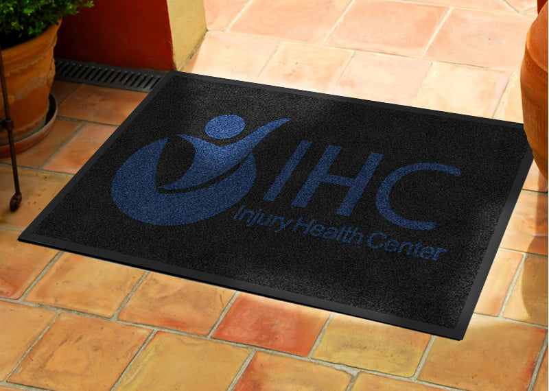 Injury Health Center 2 X 3 Rubber Backed Carpeted HD - The Personalized Doormats Company