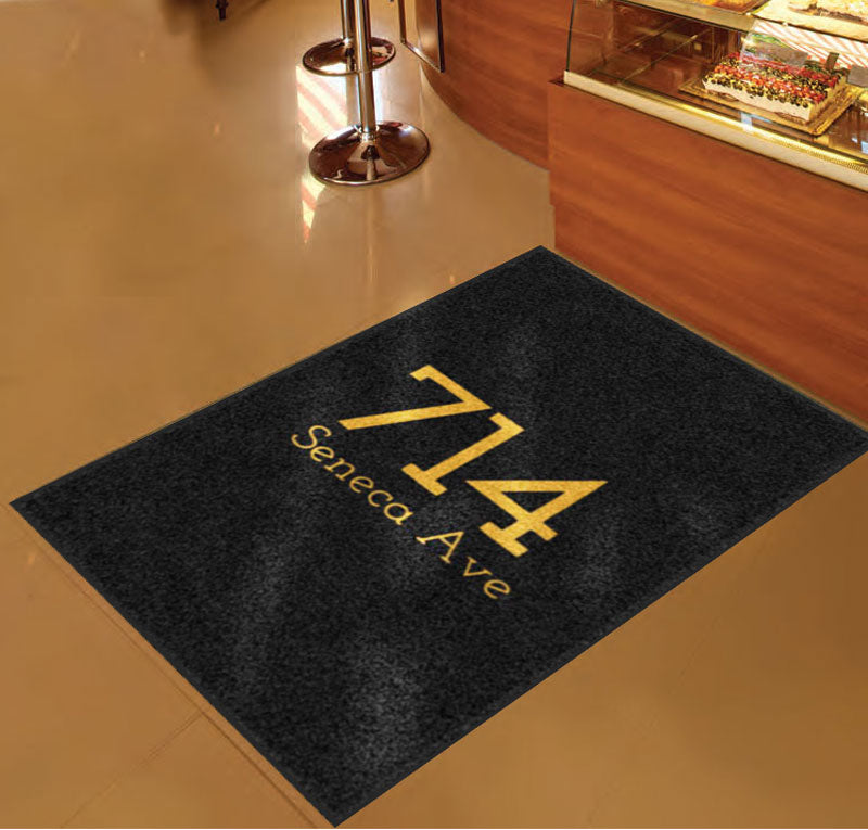 3 X 5 - CREATE -111362 3 x 5 Rubber Backed Carpeted HD - The Personalized Doormats Company