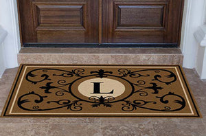Edinburgh Estate Doormat Monogrammed Suede Estate - The Personalized Doormats Company