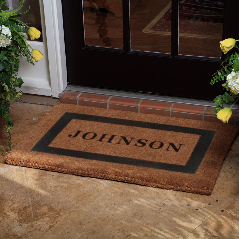 Custom Coir Doormats The Personalized Doormats Company