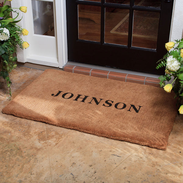 Custom Coir Doormats | The Personalized Doormats Company