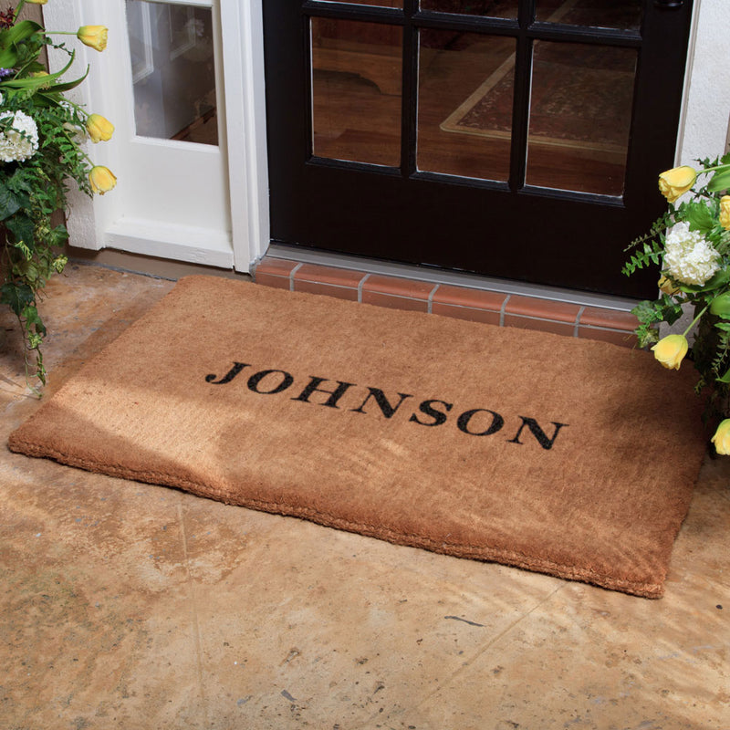 Custom Coir Doormats The Personalized Doormats Company