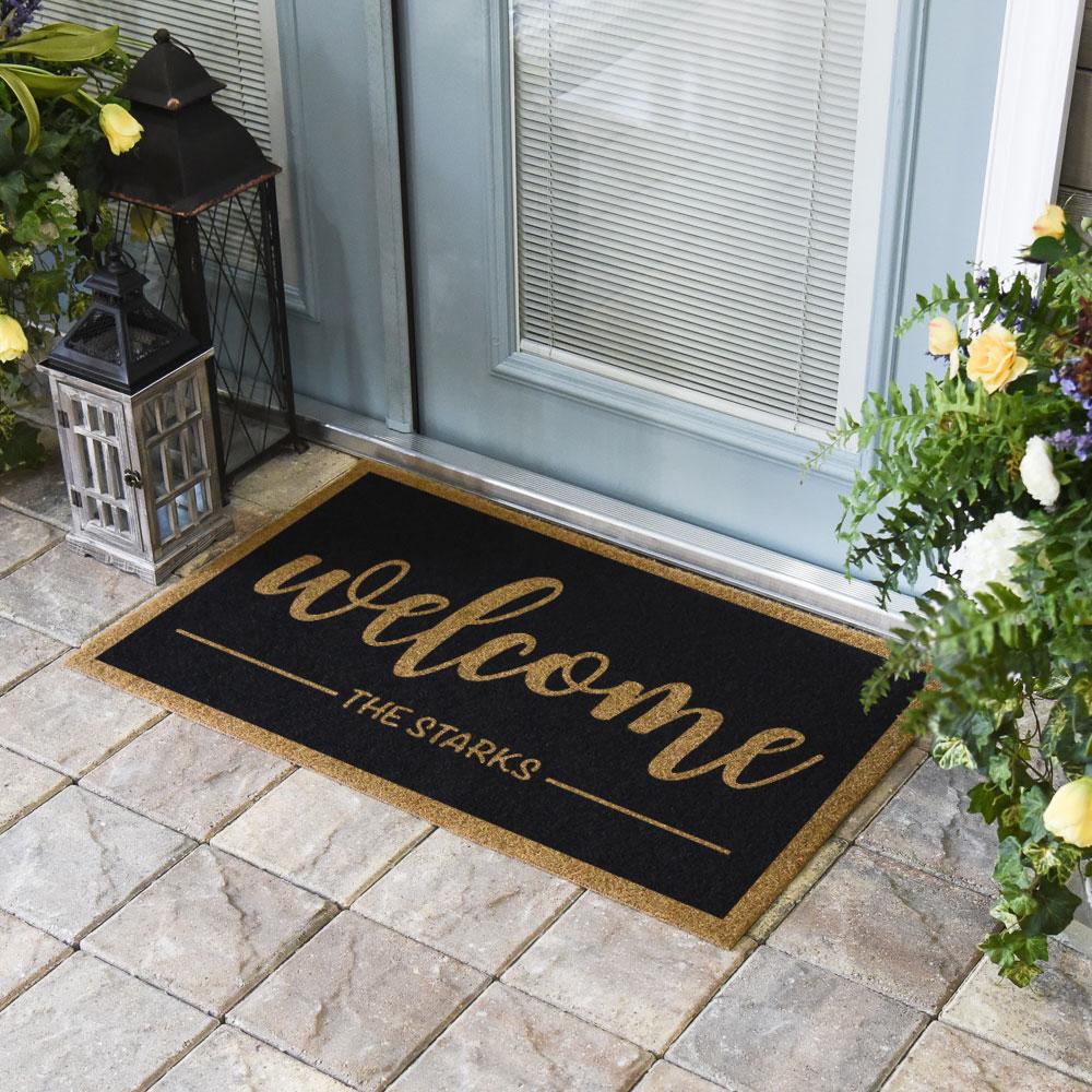 Duracoir Inlay Personalized | Welcome Duracoir Inlay | Doormats Direct