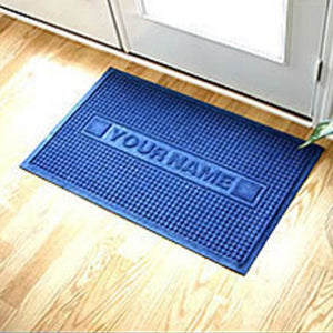 2 x 3 Carpeted Waterhog Doormat Standard Personalized Carpeted Waterhog - The Personalized Doormats Company