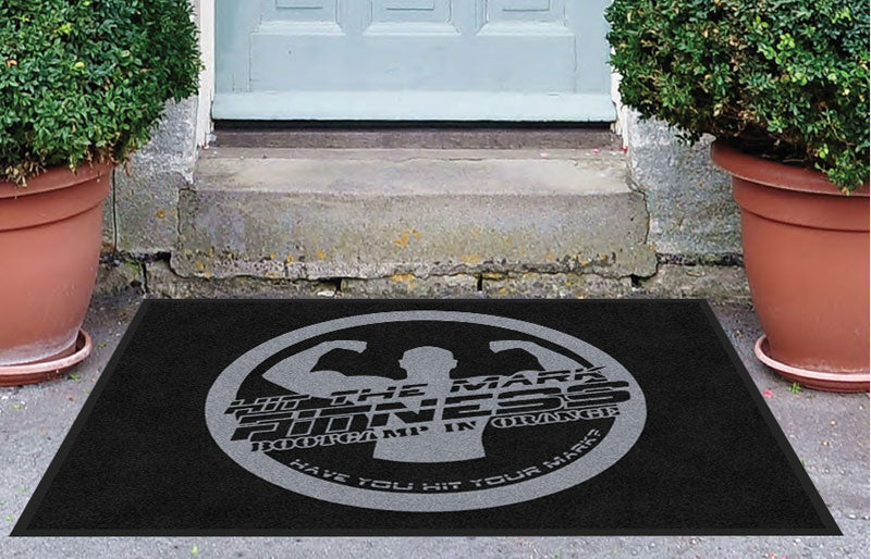 htmf 3 X 4 Rubber Backed Carpeted HD - The Personalized Doormats Company