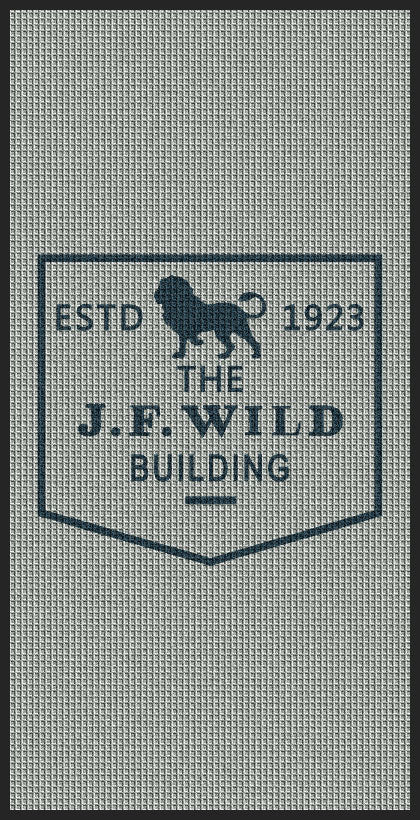JF Wild Building 4 x 8 Waterhog Inlay - The Personalized Doormats Company