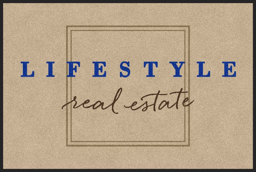 Chico Lifestyle Real Estate 2 X 3 Rubber Backed Carpeted HD - The Personalized Doormats Company