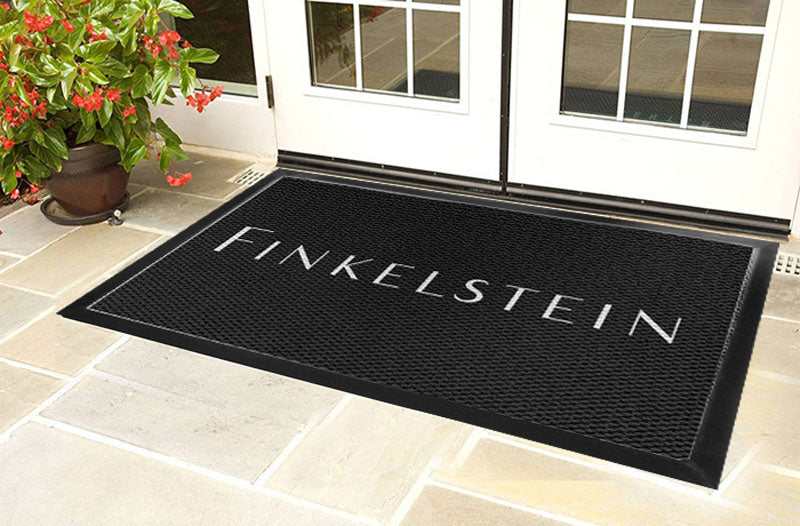 Gary Finkelstein § 4 X 6 Luxury Berber Inlay - The Personalized Doormats Company
