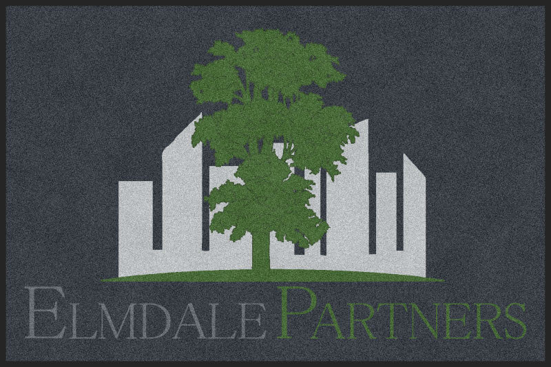 Elmdale Partners 4 X 6 Rubber Backed Carpeted HD - The Personalized Doormats Company