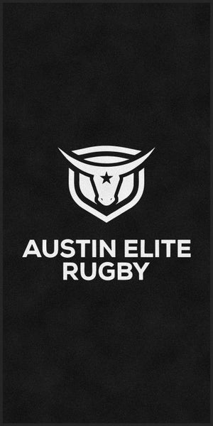 Austin Elite Rugby 5 X 10 Rubber Backed Carpeted HD - The Personalized Doormats Company