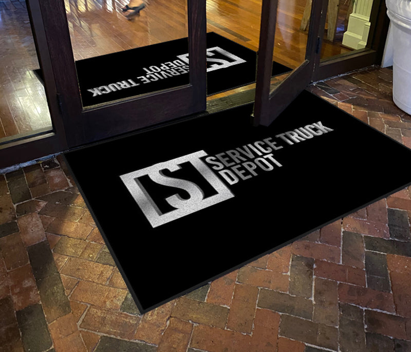 Service Truck Depot Silver logo