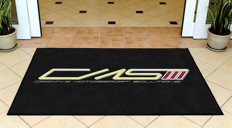CMS Proof-Floor Mat 3 X 5 Rubber Backed Carpeted HD - The Personalized Doormats Company