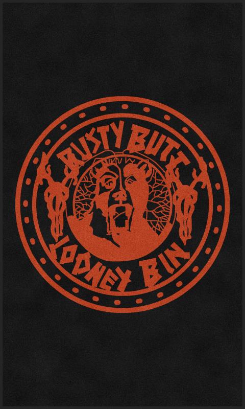 Rusty Butt Looney Bin Black