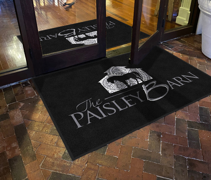 The Paisley Barn Black Grey White