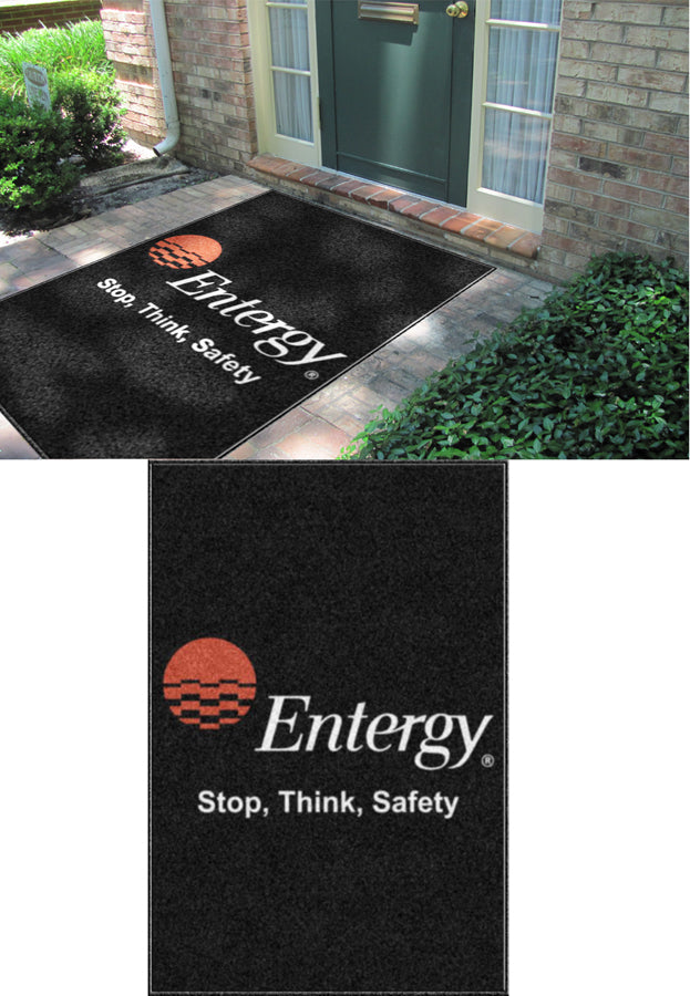 Entergy 4 x 6 Custom Plush 30 HD - The Personalized Doormats Company
