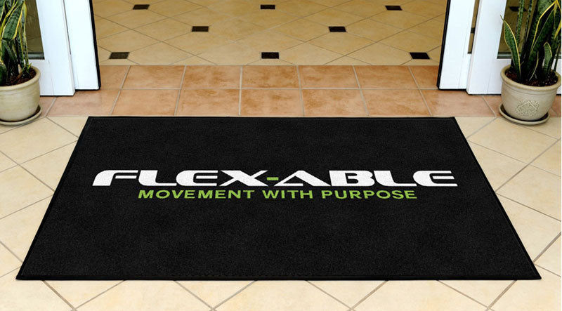 Flex-Able 3 X 5 Rubber Backed Carpeted HD - The Personalized Doormats Company