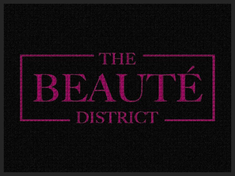 THE BEAUT DISTRICT §-3 X 4 Waterhog Impressions-The Personalized Doormats Company