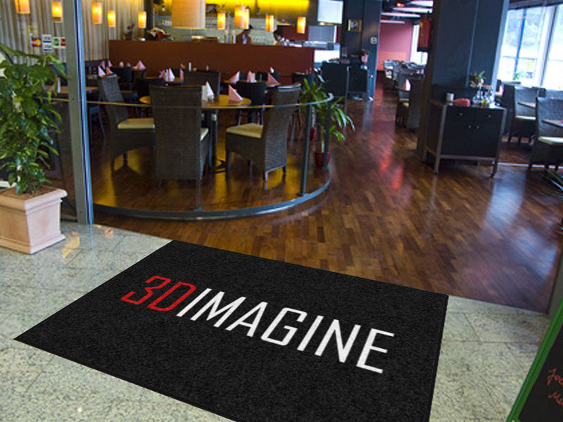 3D IMAGINE 6 X 8 Rubber Backed Carpeted - The Personalized Doormats Company