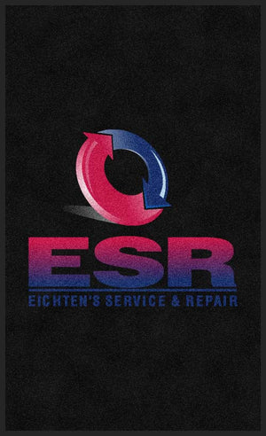 ESR 3 x 5 Rubber Backed Carpeted HD - The Personalized Doormats Company