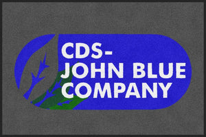 CDS-John Blue Company 4 x 6 Rubber Backed Carpeted - The Personalized Doormats Company