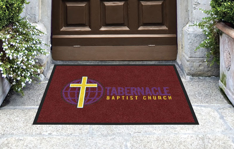 Tabernacle Baptist Church 2 X 3 Rubber Backed Carpeted HD The