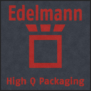 Edelmann 6 X 6 Rubber Backed Carpeted HD - The Personalized Doormats Company