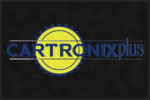 Cartronix Plus 4 X 6 Rubber Backed Carpeted HD - The Personalized Doormats Company