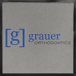 Grauer Orthodontics 6 X 6 Luxury Berber Inlay - The Personalized Doormats Company