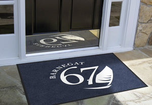 Barnegat 67 smaller § 3 X 4 Rubber Backed Carpeted HD - The Personalized Doormats Company