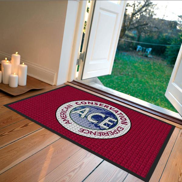 Abrilina X-Large Monogrammed Doormat 36 X 72 – DelaraHome