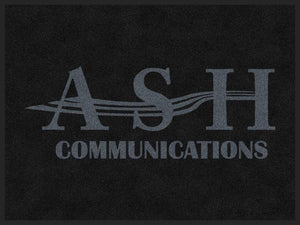 Ash Communications 3 X 4 Rubber Backed Carpeted HD - The Personalized Doormats Company
