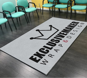 Exclusivemaker 5 X 8 Rubber Backed Carpeted HD - The Personalized Doormats Company