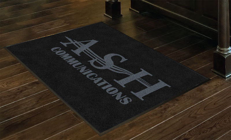 Ash Communications 3 X 4 Rubber Backed Carpeted HD - The Personalized Doormats Company