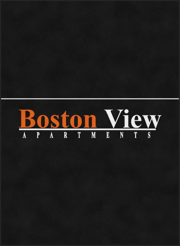 BostonView2 11 X 15 Rubber Backed Carpeted (XL 65mil) - The Personalized Doormats Company