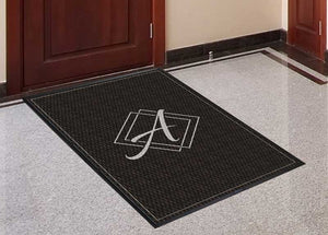 Ahern A Logo Black White