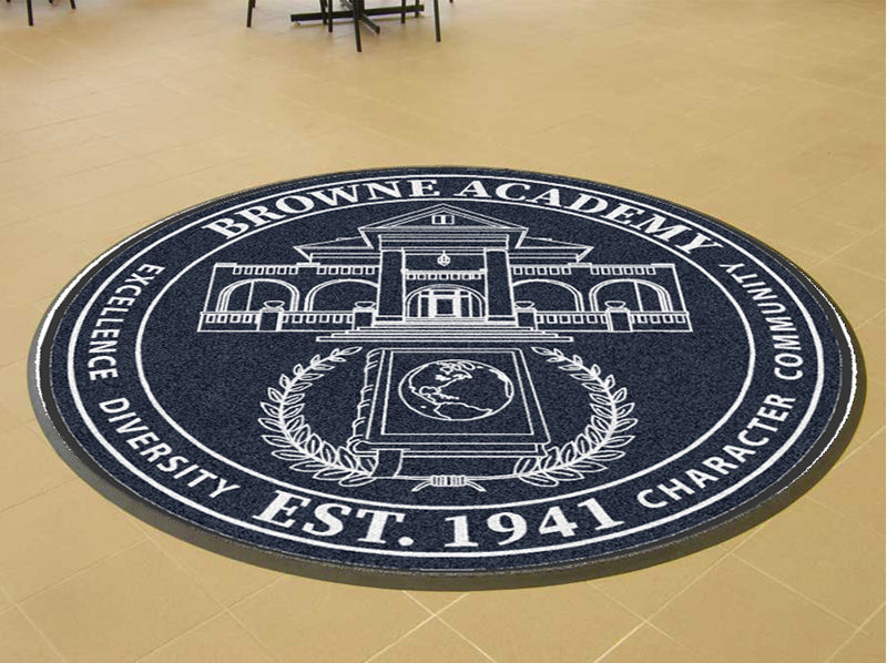 Browne Academy Rug Navy §