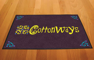 Cottonways 2 X 3 Rubber Backed Carpeted HD - The Personalized Doormats Company