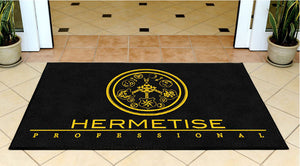 hermatis 3 x 5 Rubber Backed Carpeted HD - The Personalized Doormats Company