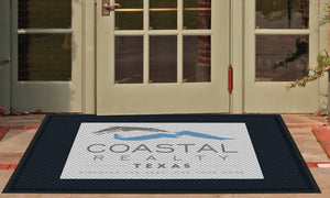 Coastal Realty 4 X 6 Rubber Scraper - The Personalized Doormats Company