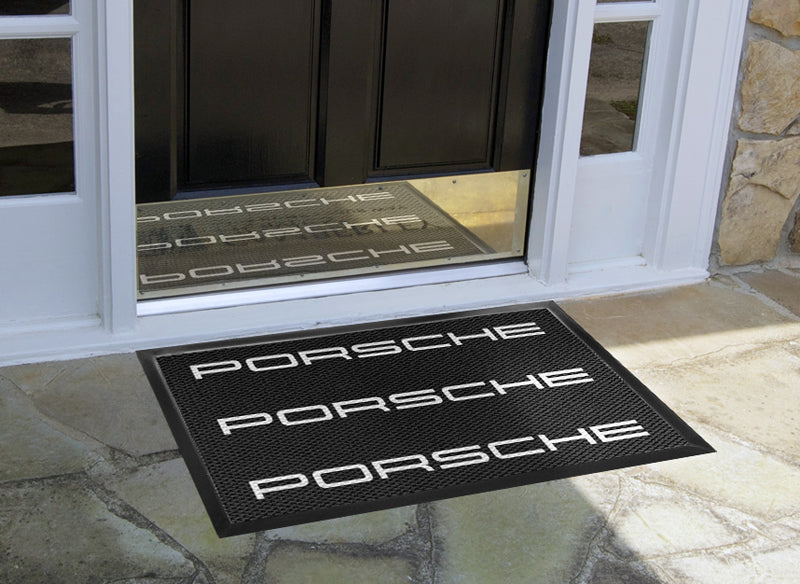 PORSCHE LOGO MAT